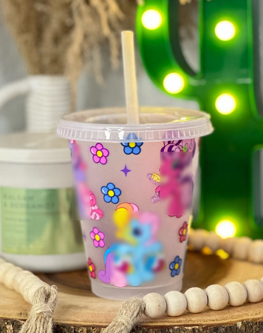 Colorful Ponies Kids Cold Cup